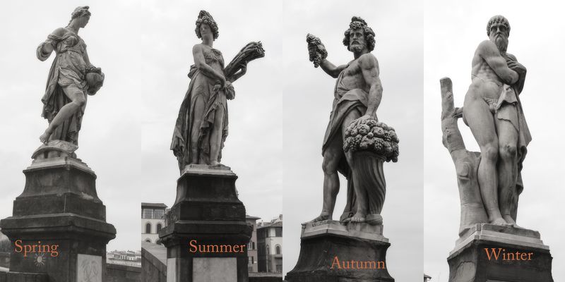 Santa trinita statues tetraptych text Santa trinita statues tetraptych text