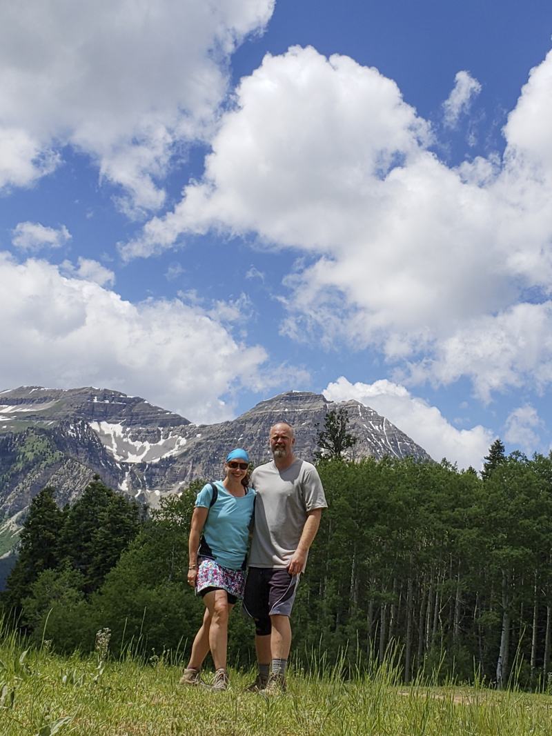 Hiking together 6x8 Hiking together 6x8
