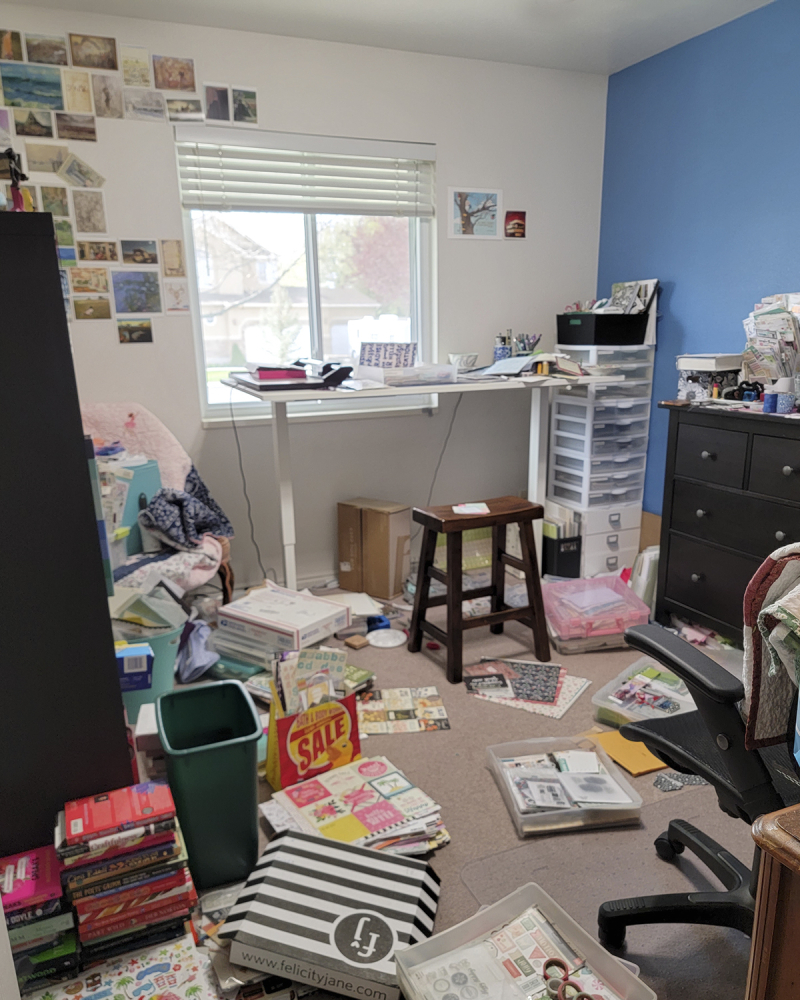 Craft room reorg Craft room reorg